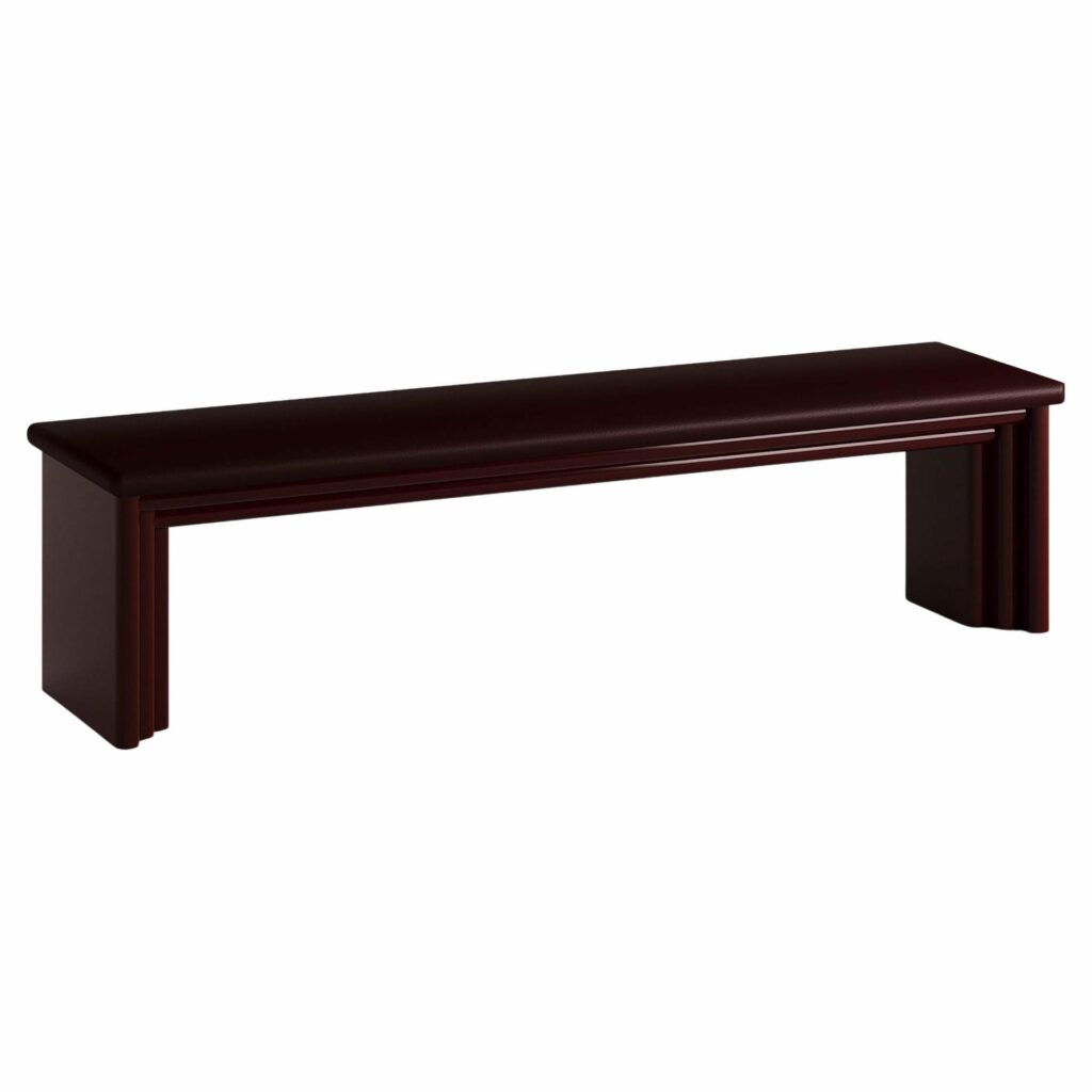 Column Lacquer Bank Bench by Tugce Geyik 1