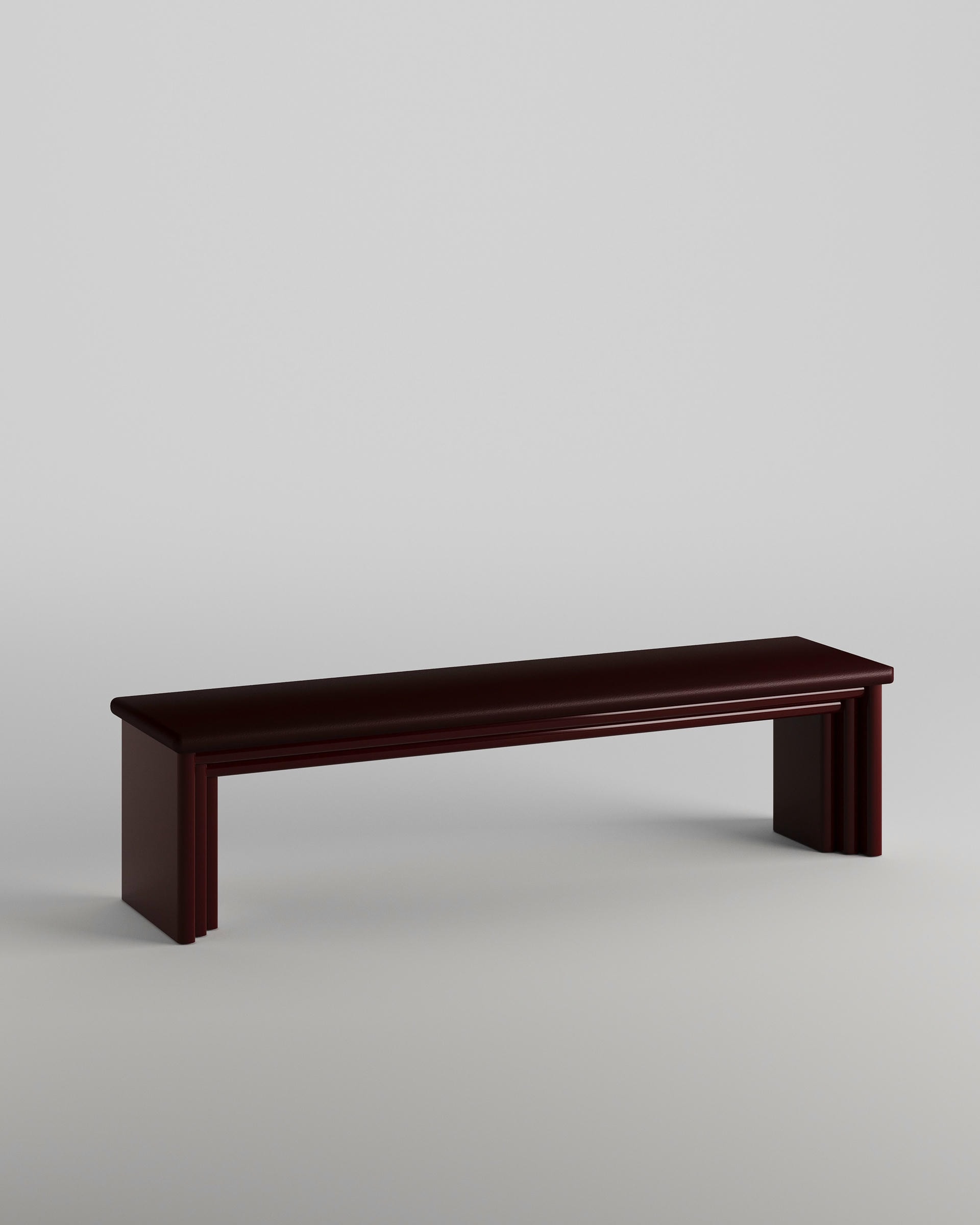 Column Lacquer Bank Bench by Tugce Geyik 2