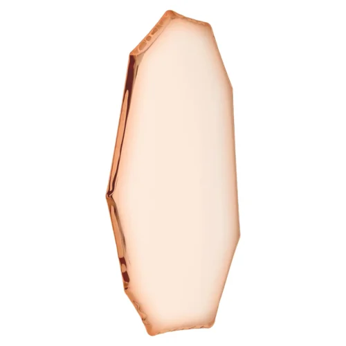 Rose Gold Tafla C3 Sculptural Wall Mirror by Zieta 1
