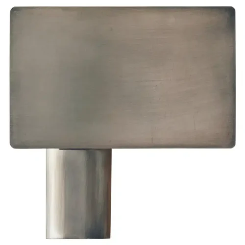 Shield Brushed Aluminum Wall Light by Henry Wilson 1
