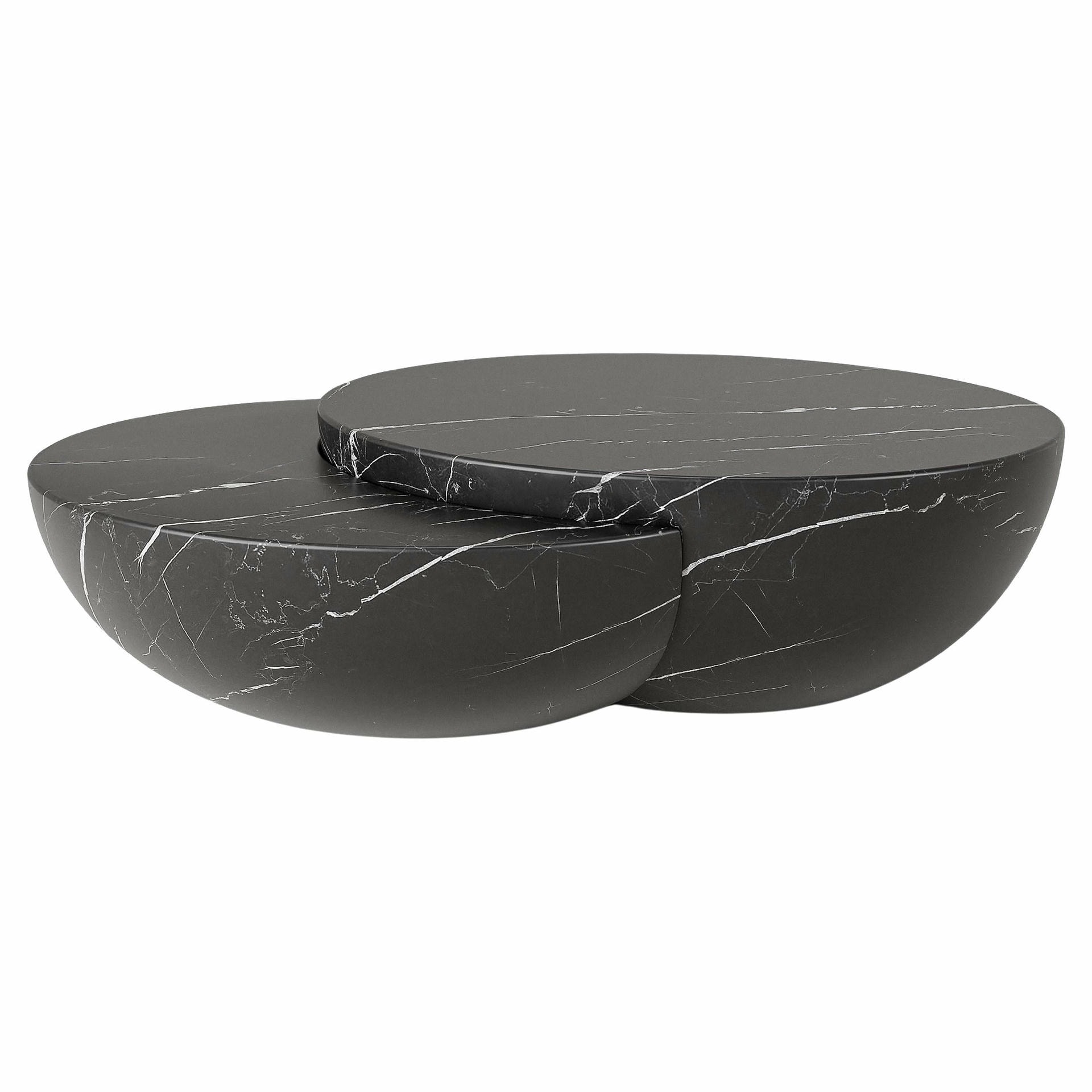 Tomoon Coffee Table by Verena Brausch in Marquina Unito Marble