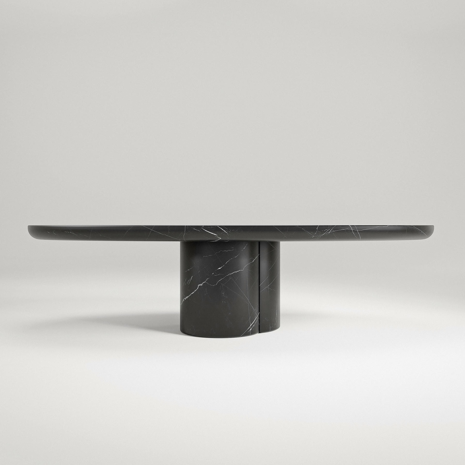 Tomoon Dining Table by Verena Brausch in Marquina Marble Italy 3