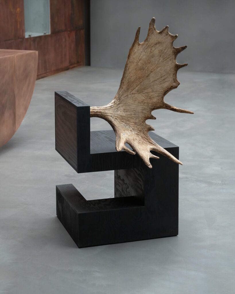 rick owens stag chair galerie philia 01