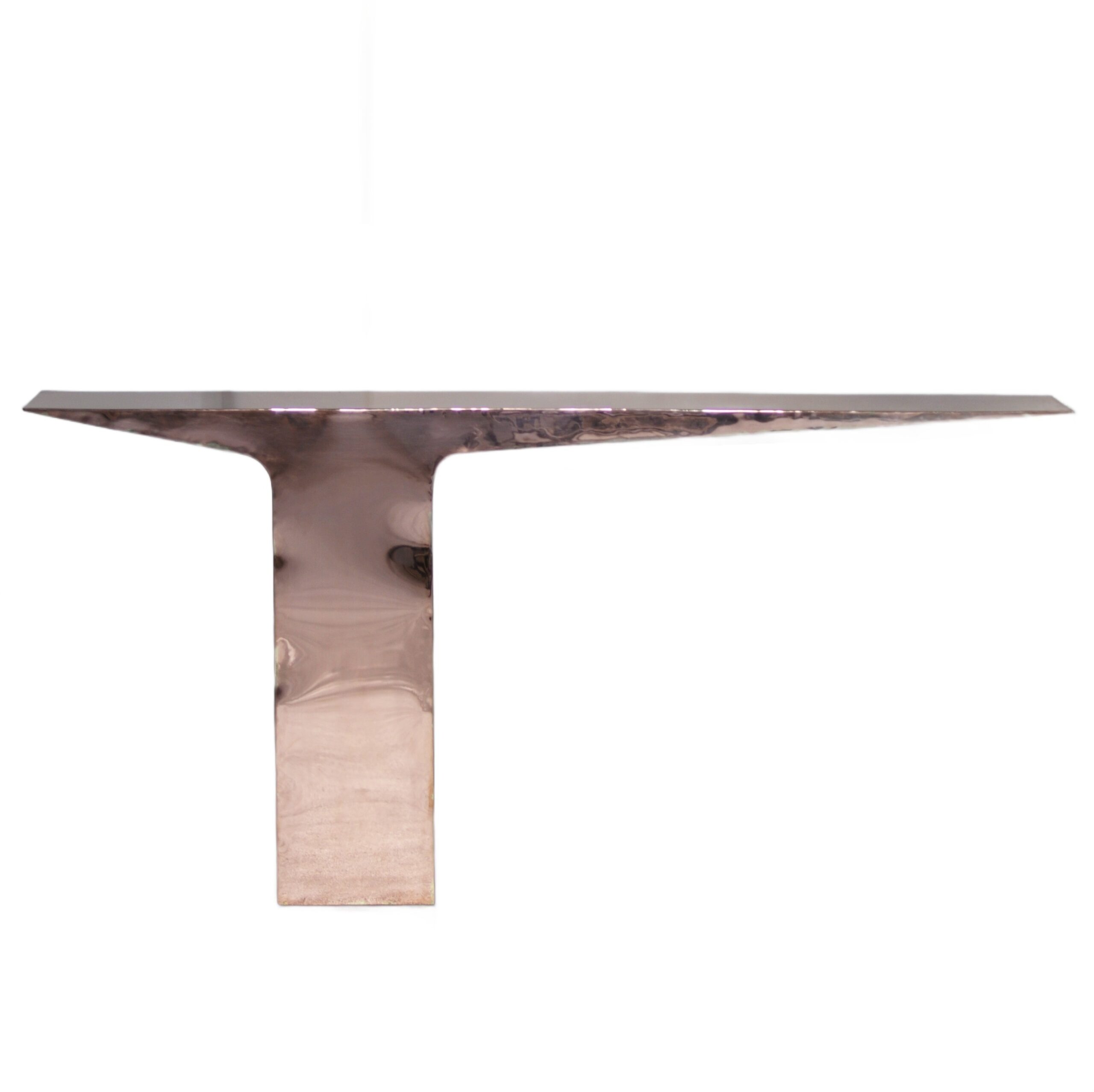 Copper Blade Console by Pol Quadens 1