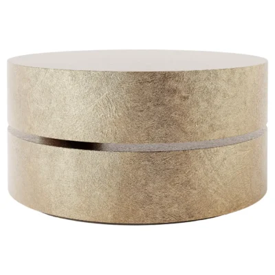 Soleil II Brass Coffee Table by Verena Brausch