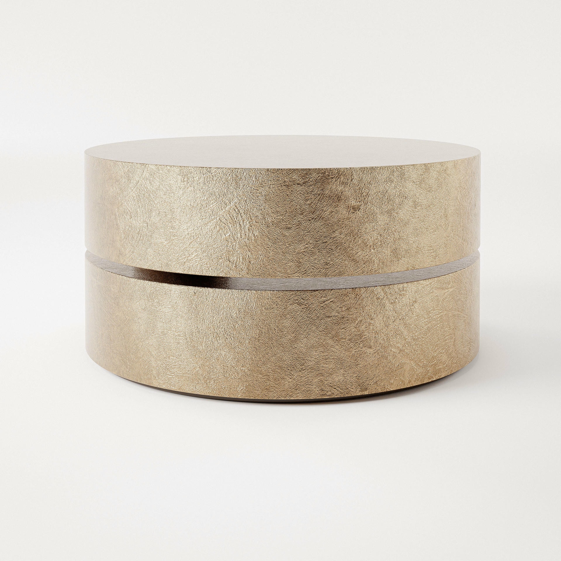 Soleil II Brass Coffee Table by Verena Brausch Post Modern Design 4