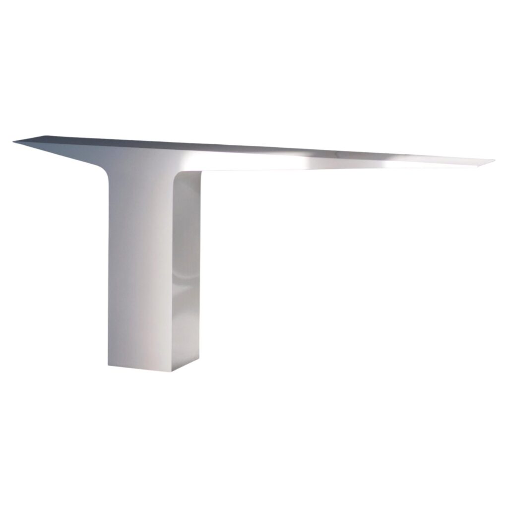White Blade Console by Pol Quadens 1