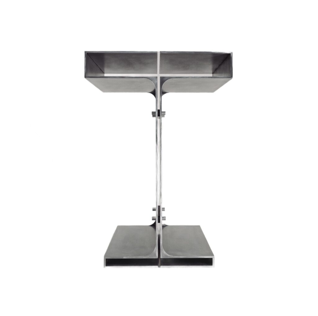 Duo Simplicia Side Table by Justus Knut Schomann 1