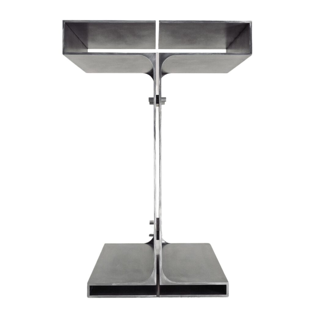 Duo Simplicia Side Table by Justus Knut Schomann 1