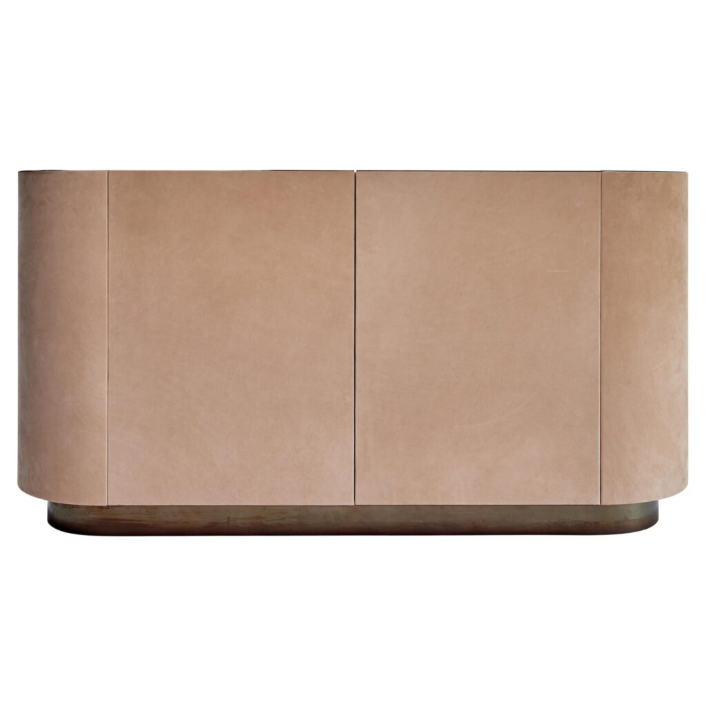 MG305 Leather Credenza by Malte Gormsen 1