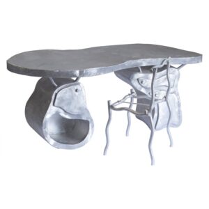 Set Of 2 Work From Home Desk And Chair by Six Dots Design