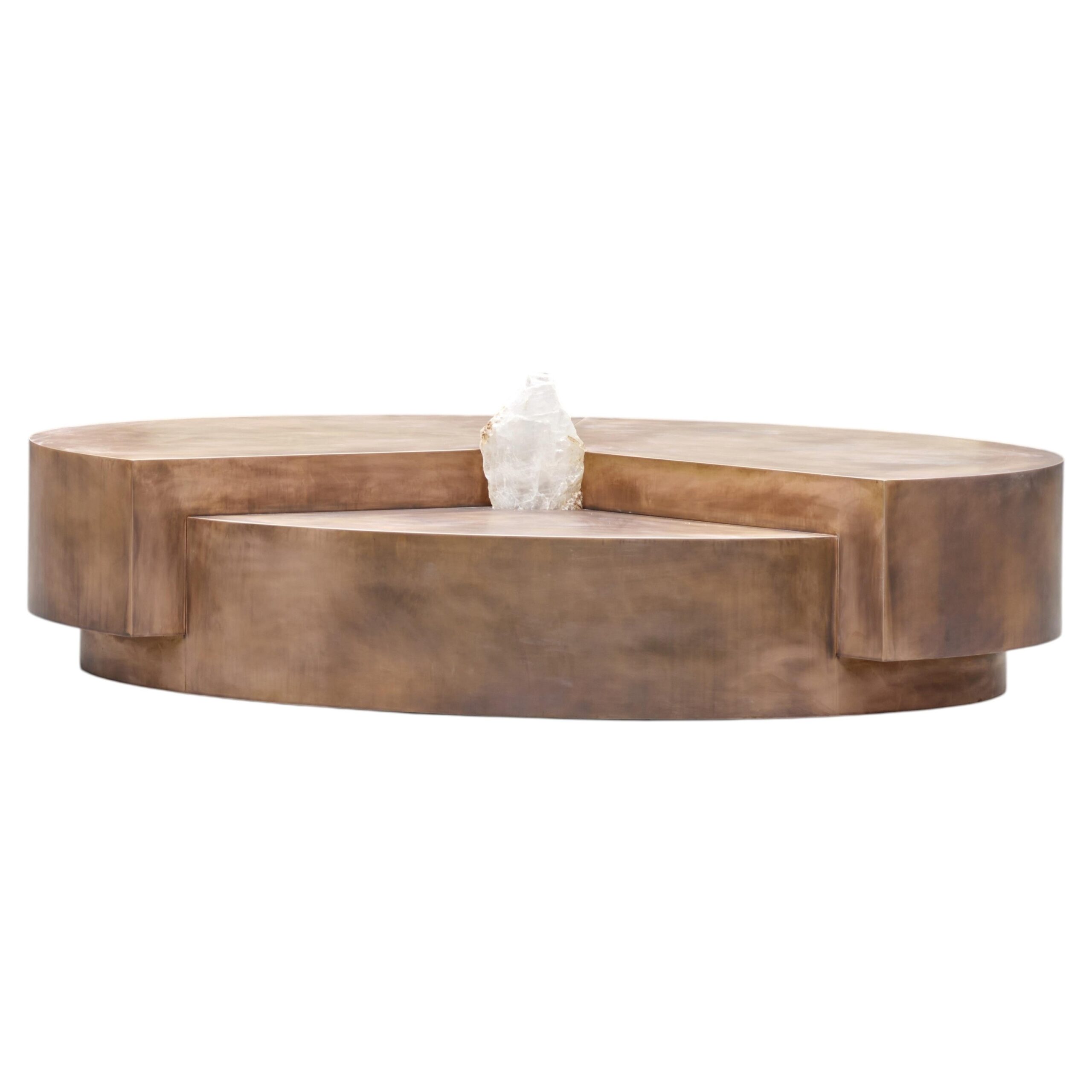 Timetable With Rough Crystal Stone by Pierre De Valck 1
