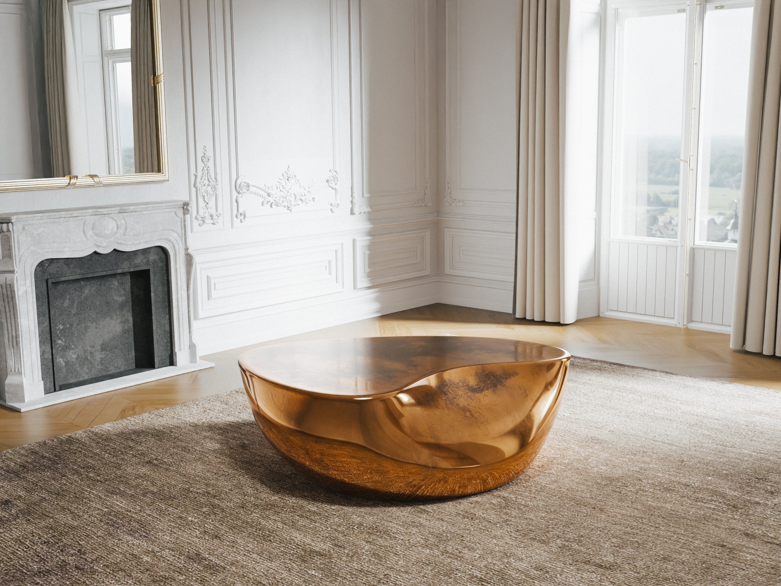 Arc Coffee Table by Kris Lamba Studio 2