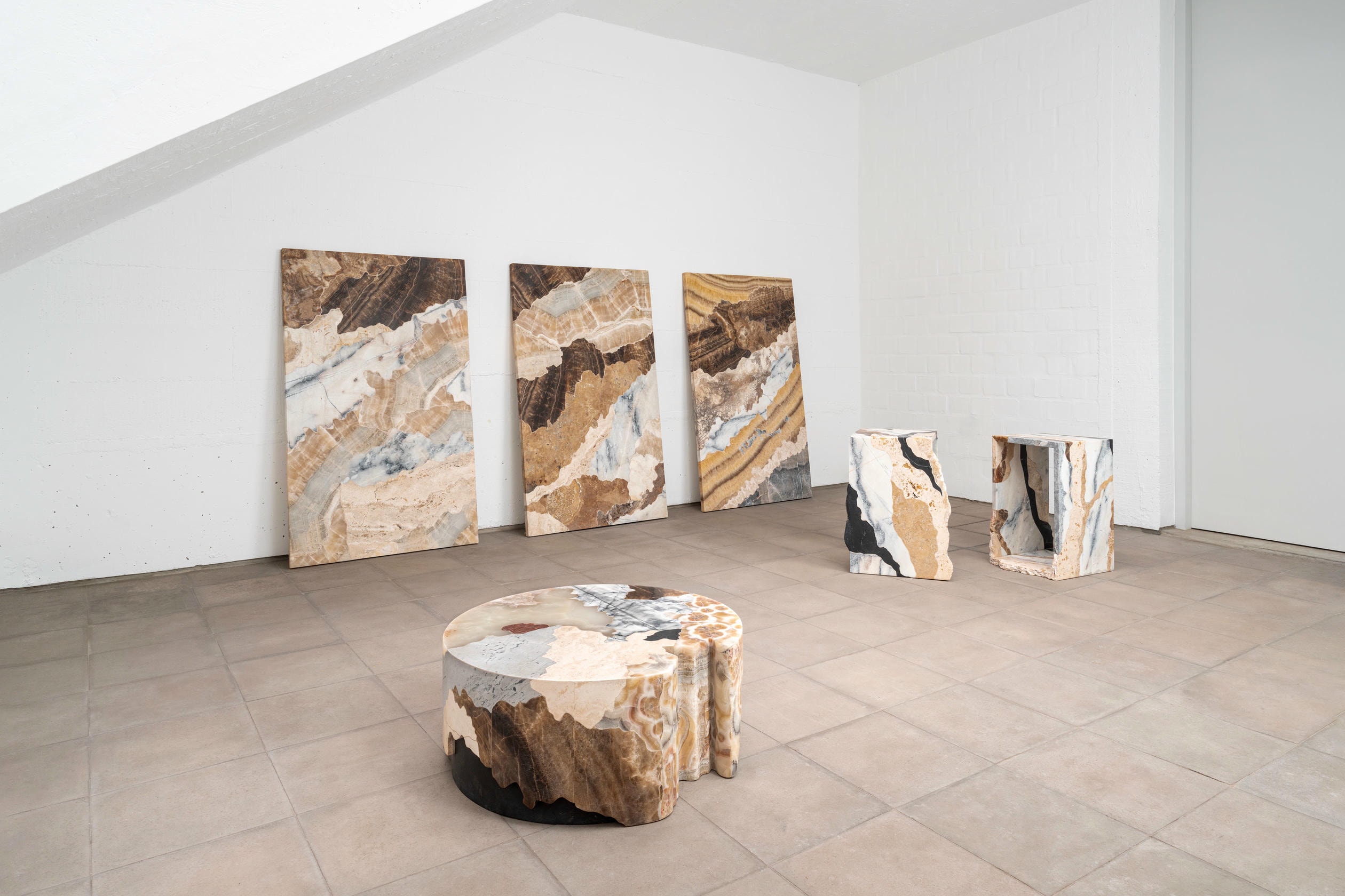 Set of 2 Crust N°1 Side Tables by RF Studio 4
