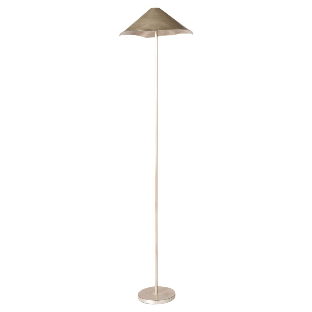 Silver Antica VI Task Floor Lamp by OHLA STUDIO 1