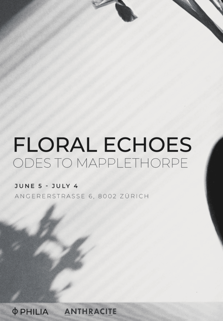 poster galerie philia floral echoes odes to mapplethorpe 01