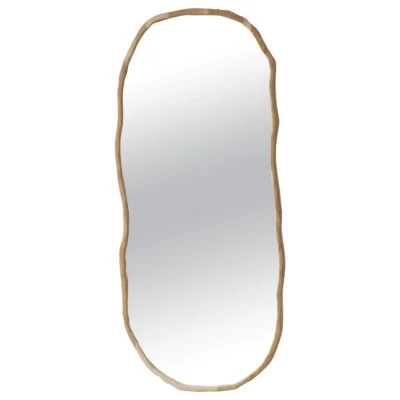 Handcrafted Long Ondulation Mirror by Alice Lahana Studio