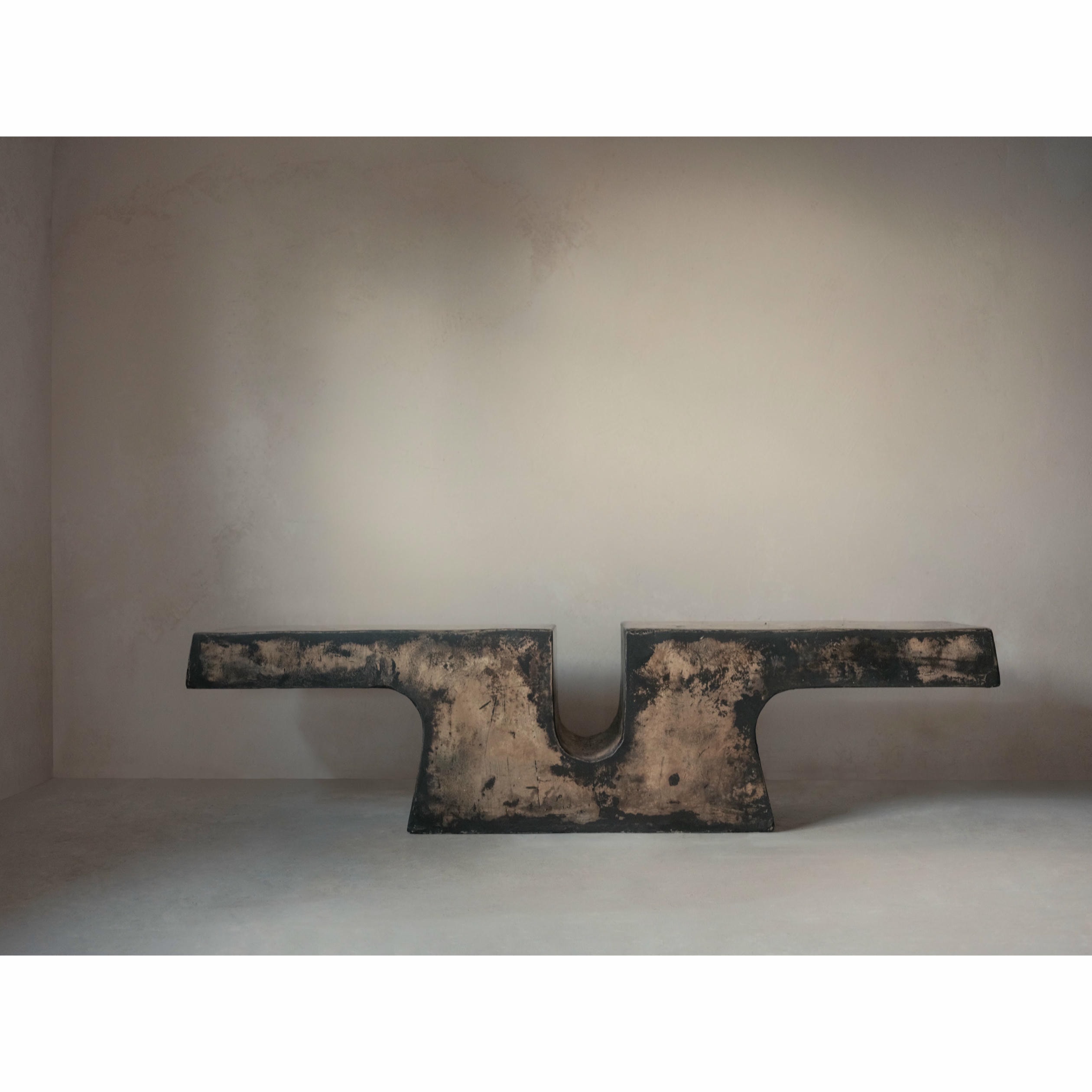 Nunna, Unique Coffee Table in Hemp Crete by Lucas Tyra Morten 2