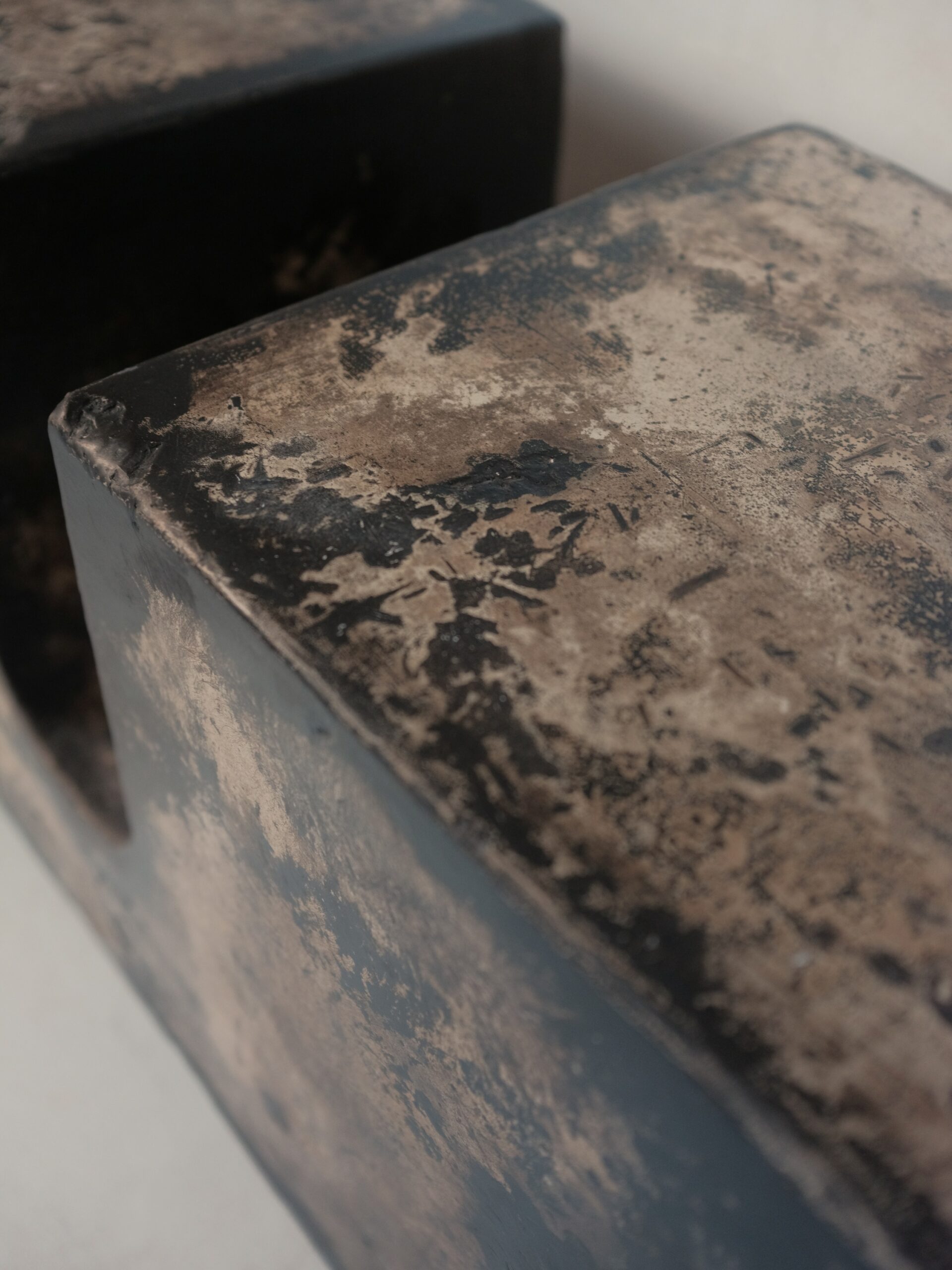 Nunna, Unique Coffee Table in Hemp Crete by Lucas Tyra Morten 7