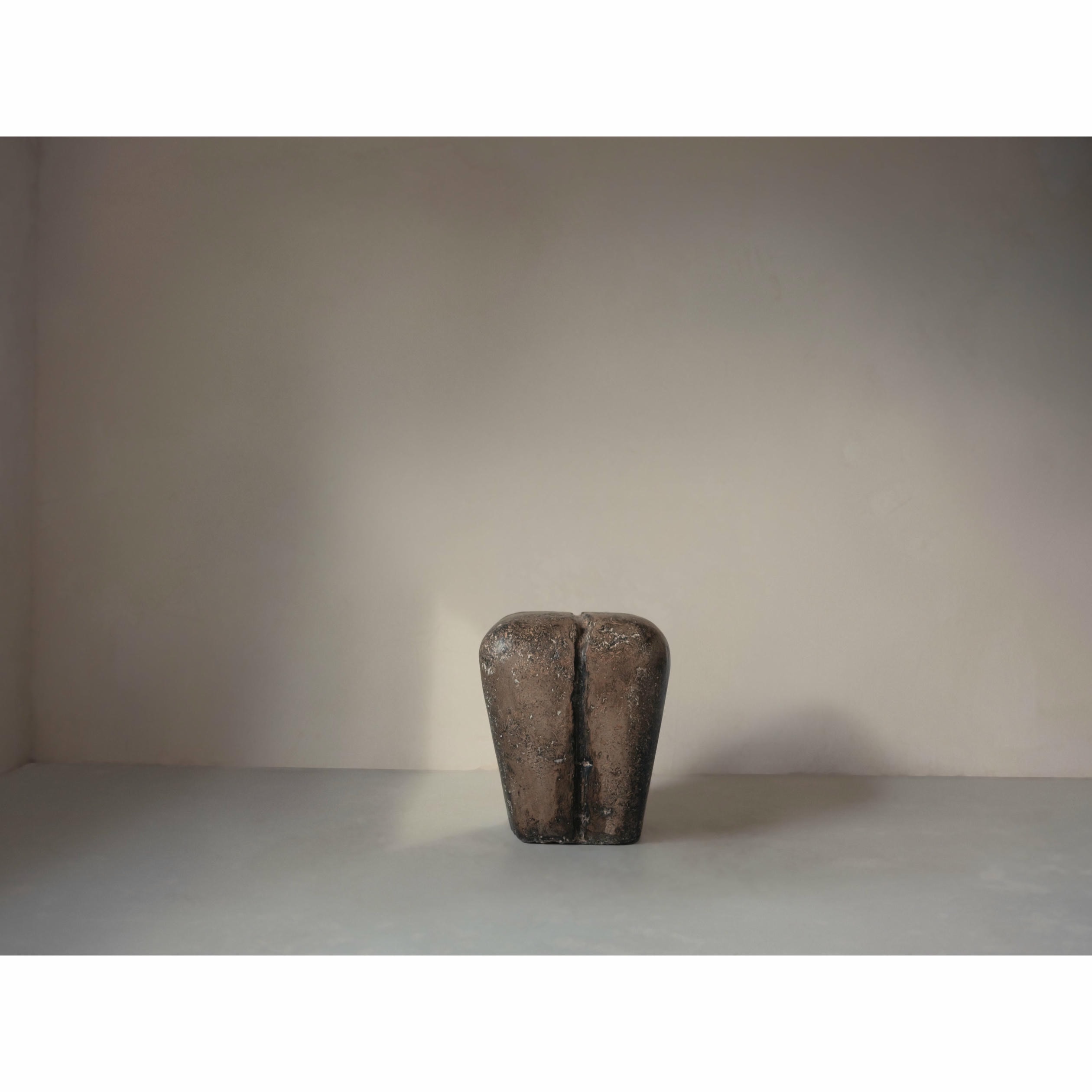 Ritual, Unique Side Table in Hemp Crete by Lucas Tyra Morten 10
