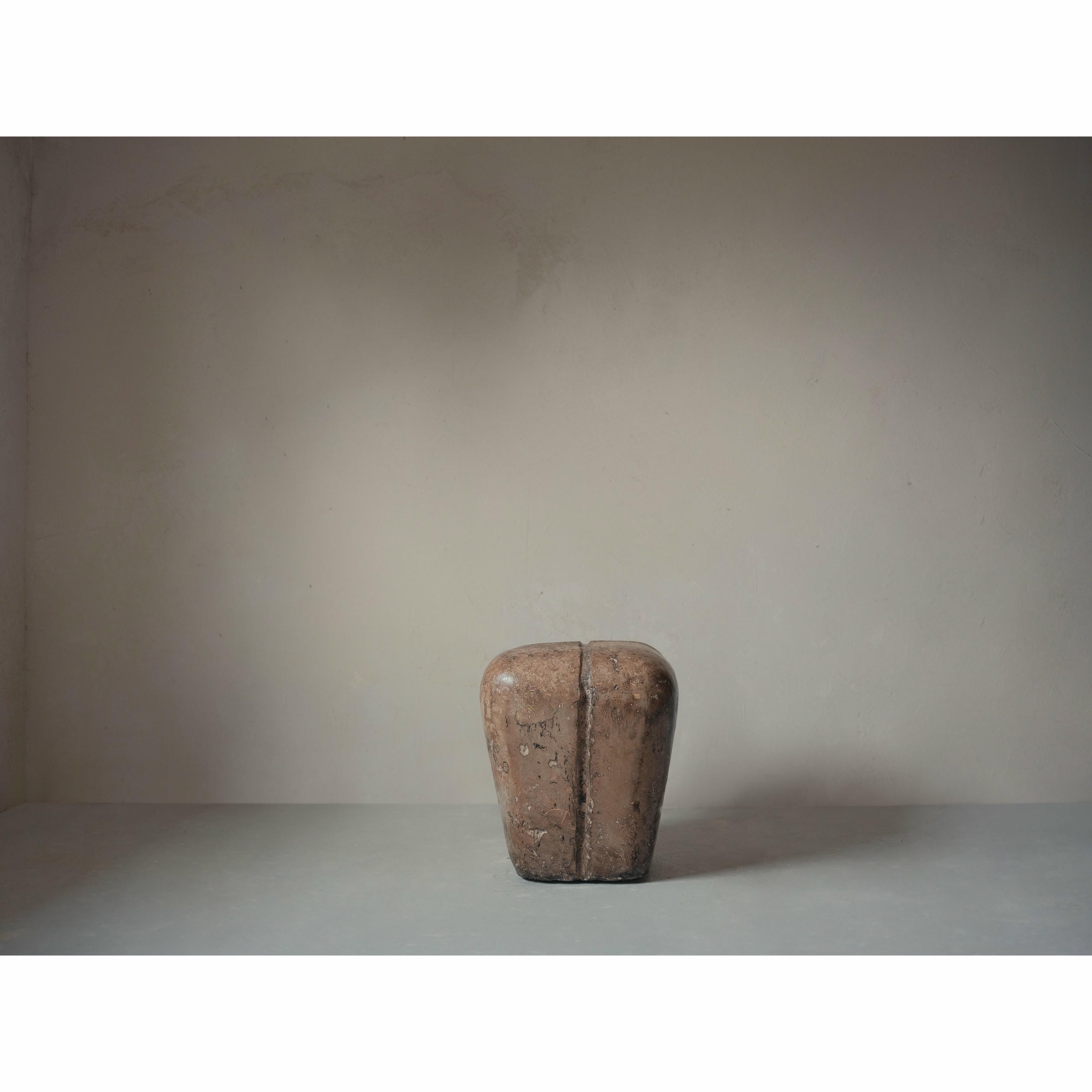Ritual, Unique Side Table in Hemp Crete by Lucas Tyra Morten 15