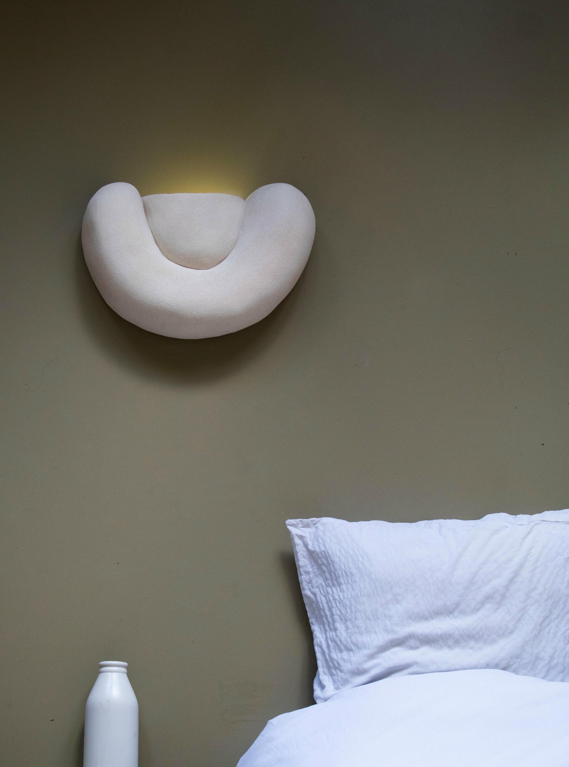 Unique Stoneware Aurore Wall Light 02 by Alice Lahana Studio 3