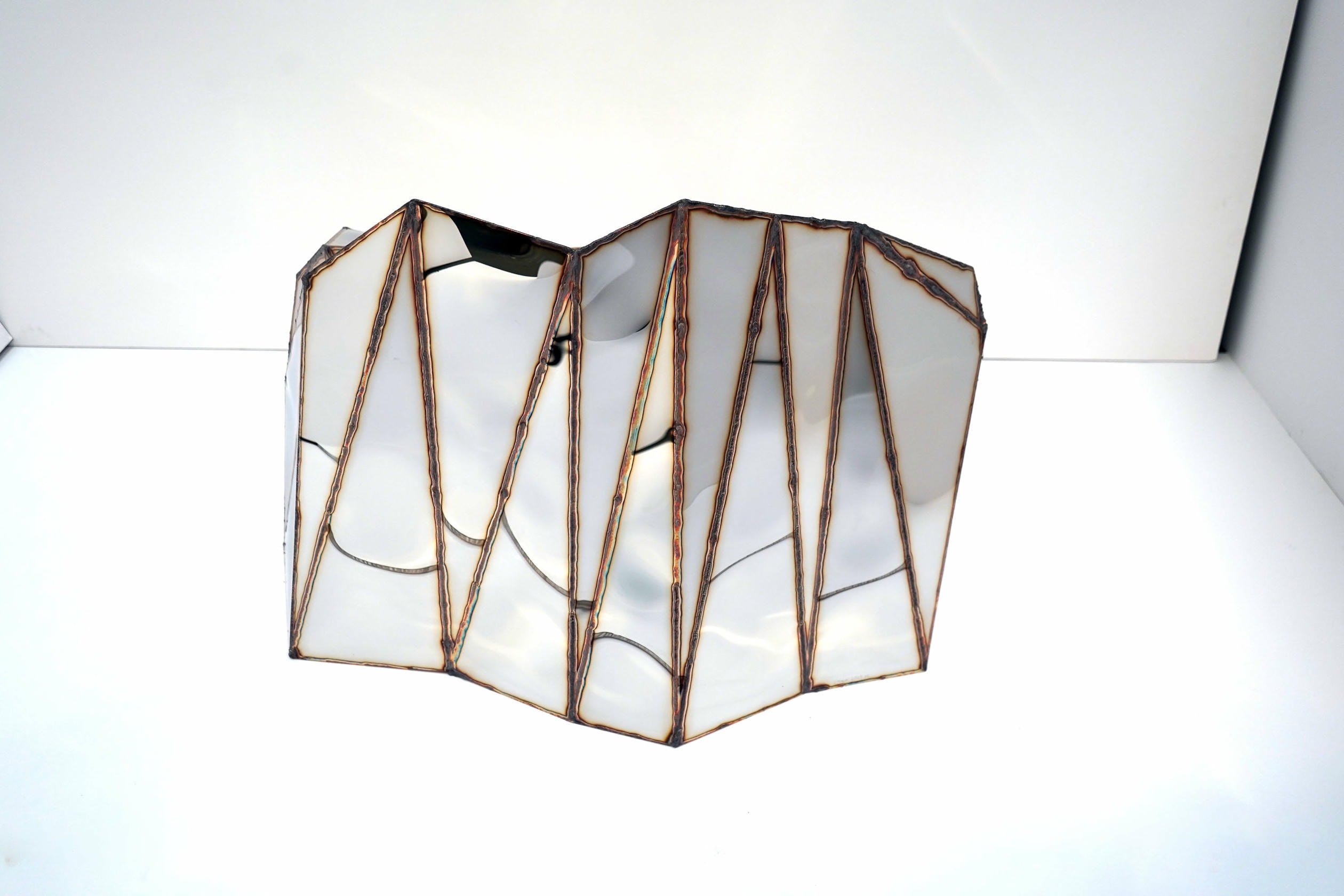 Glenda Chair in Welded Mirror Polished Stainless Steel by Julian Mayor 13