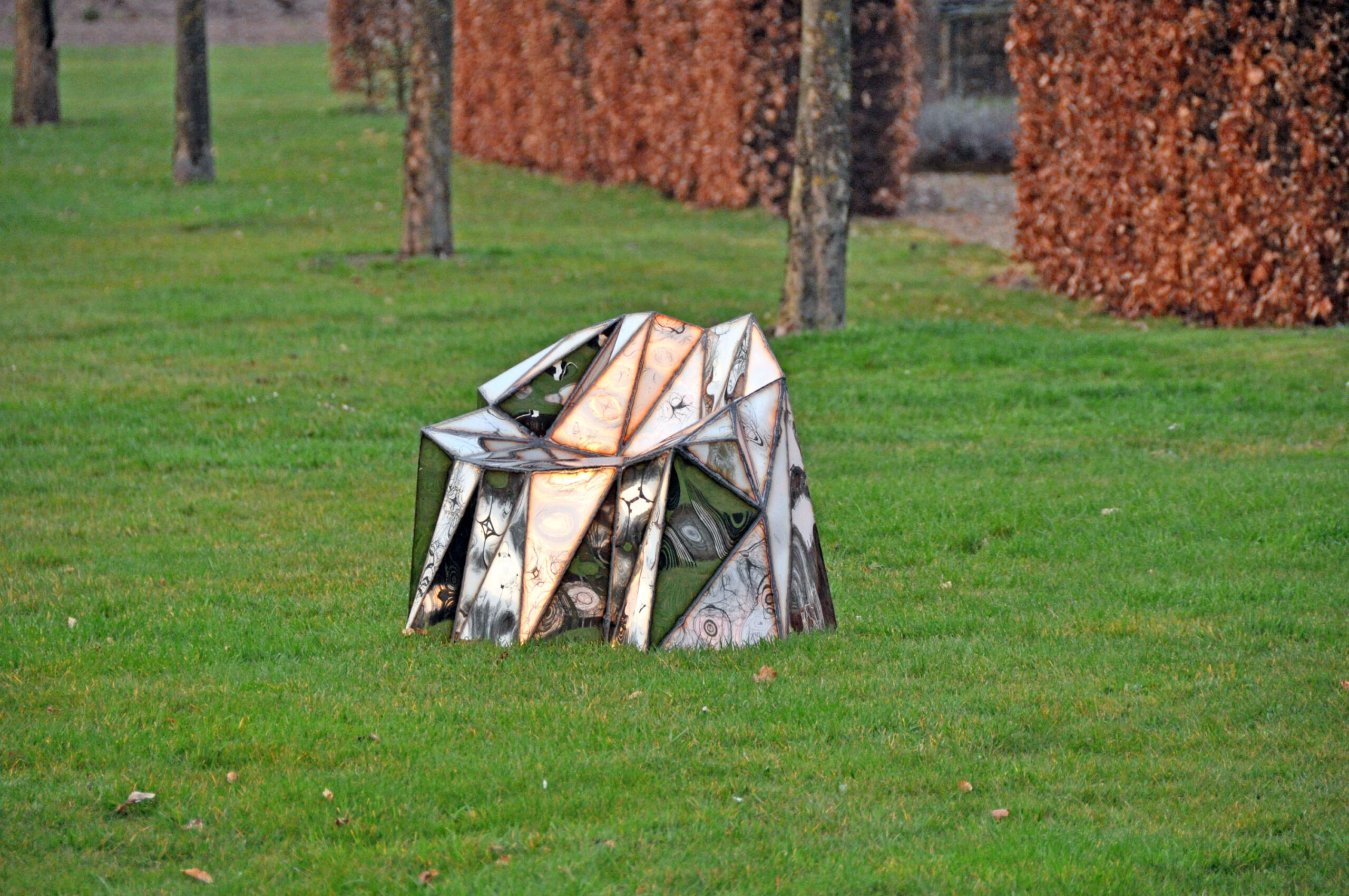 Glenda Chair in Welded Mirror Polished Stainless Steel by Julian Mayor 2