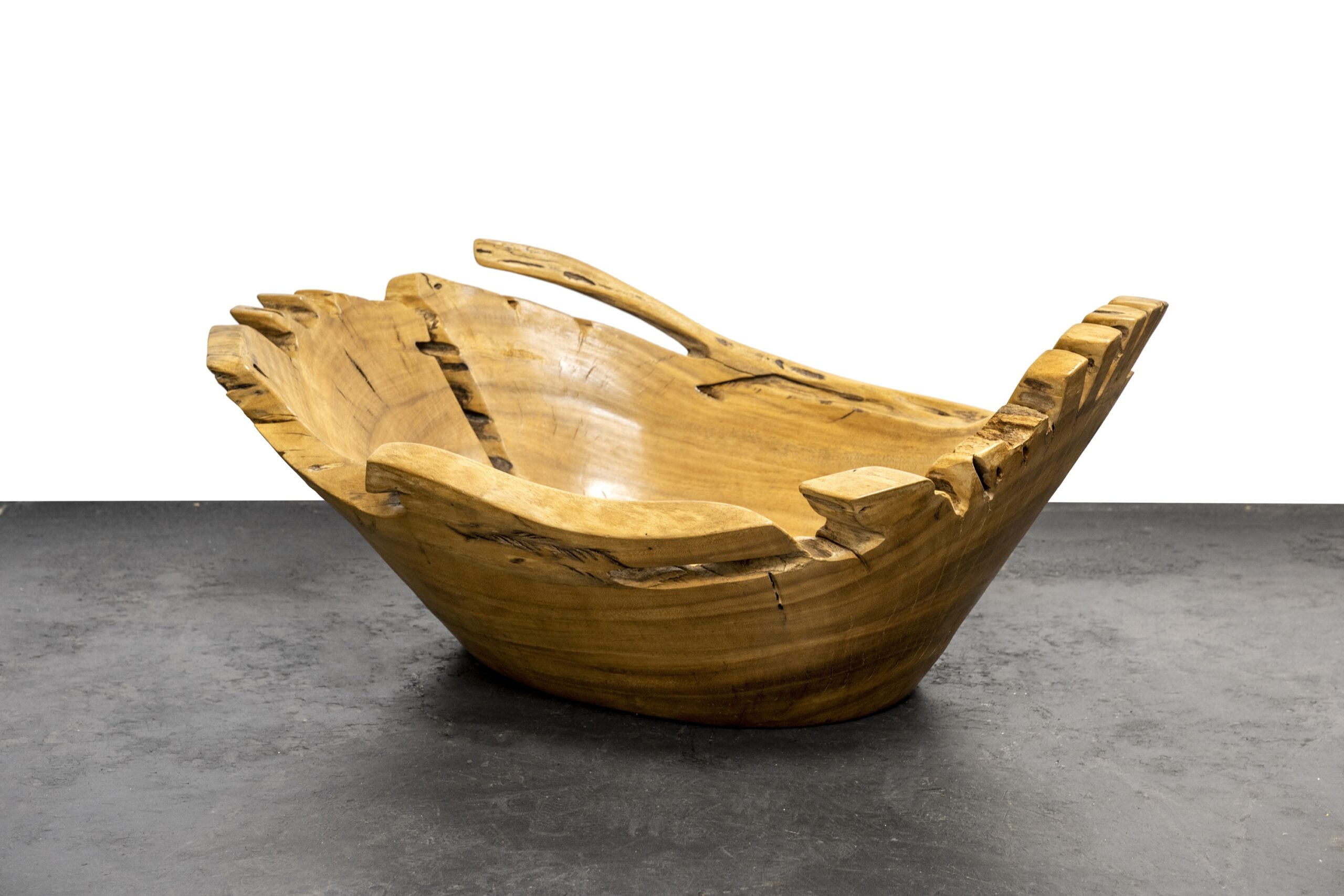 Guaju Plant Pot in Pequi Wood by Hugo França 3