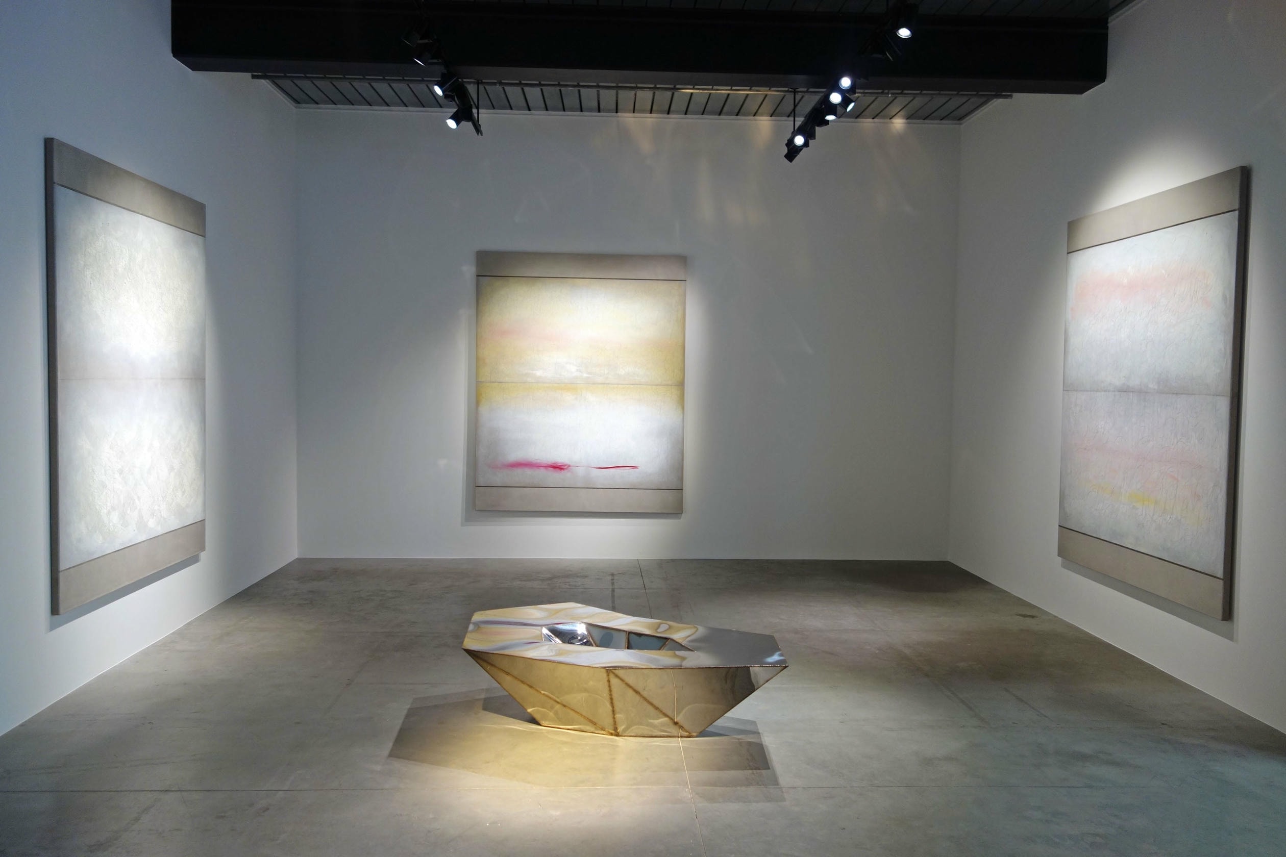 Lunar Table in Welded Mirror Polished Stainless Steel by Julian Mayor 9