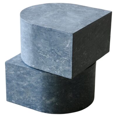 Soapstone Pilar Side Table, Giorgio Bonaguro