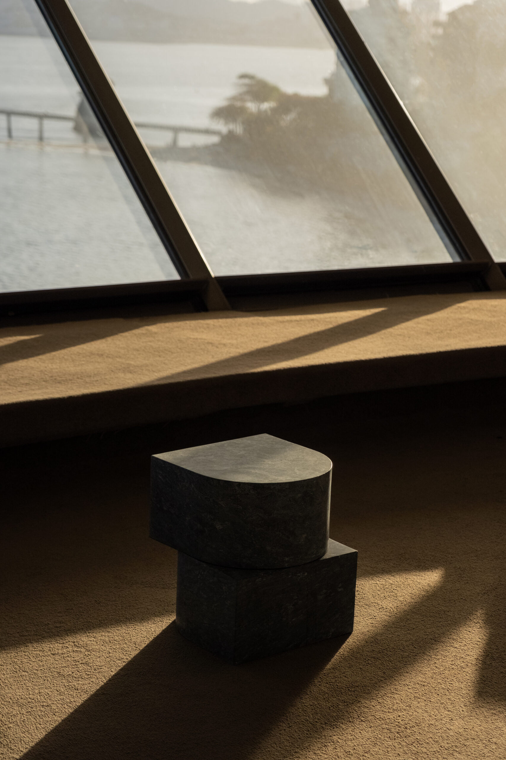 Soapstone Pilar Side Table Giorgio Bonaguro 5