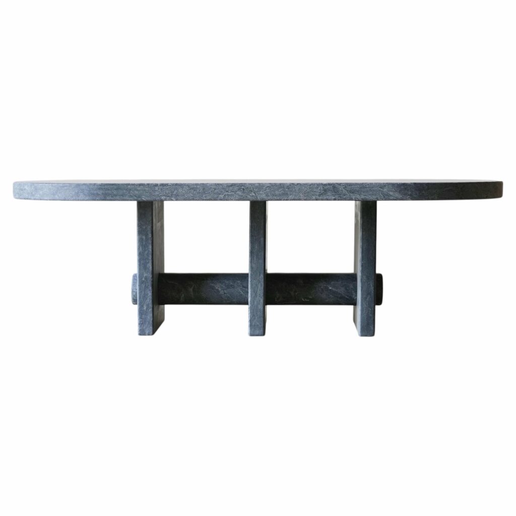 Soapstone Relevo Dining Table, Giorgio Bonaguro 1