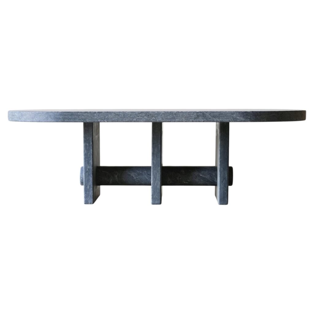 Soapstone Relevo Dining Table, Giorgio Bonaguro 1