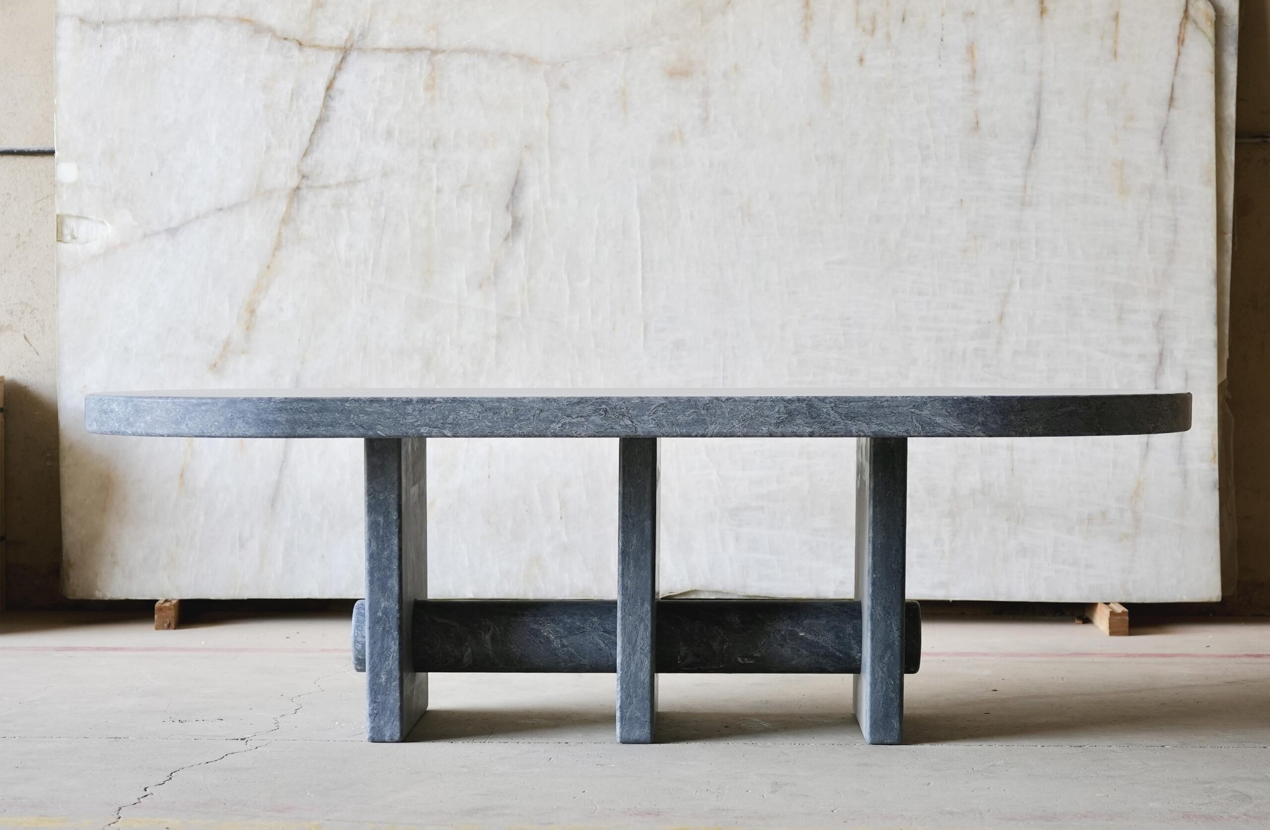 Soapstone Relevo Dining Table Giorgio Bonaguro 4