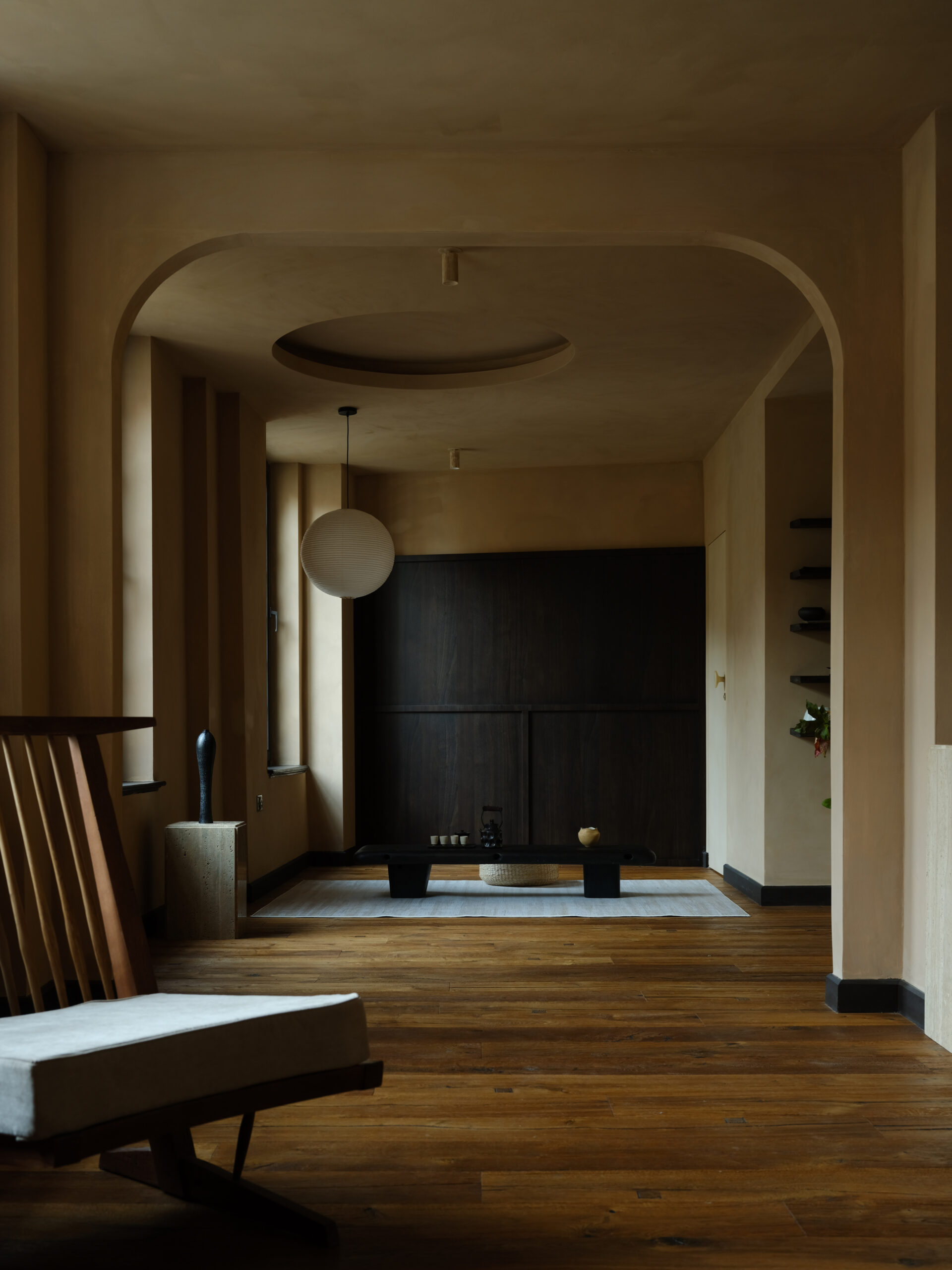 Studio Ūma, Gégend Teahouse, Photography courtesy of Amber Pan