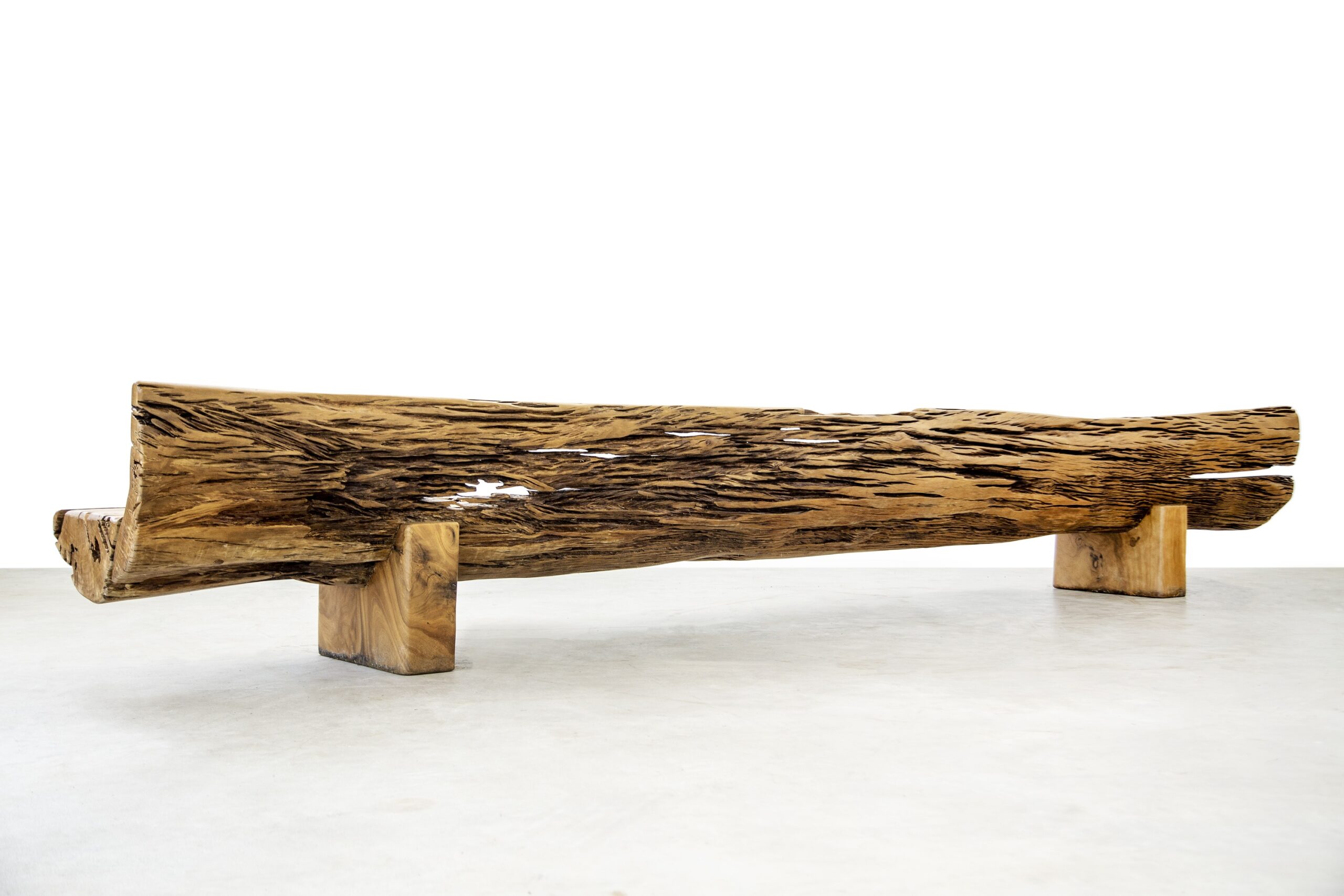 Tiquara Bench in Pequi Wood by Hugo França 3