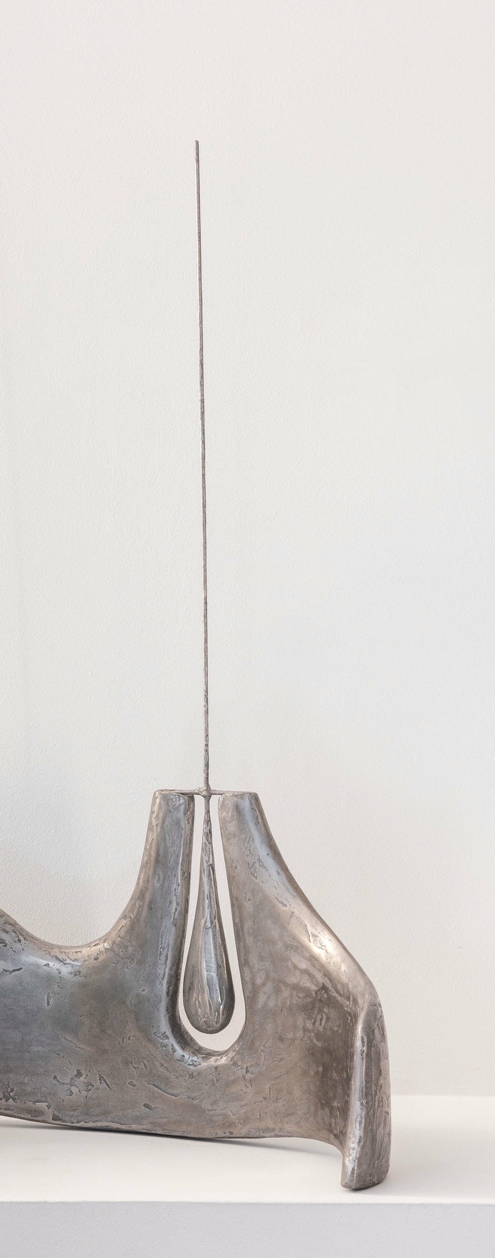 Transparent Silence Kinetic Sculpture in Metal Resin & Plaster by Atelier Ellery 5