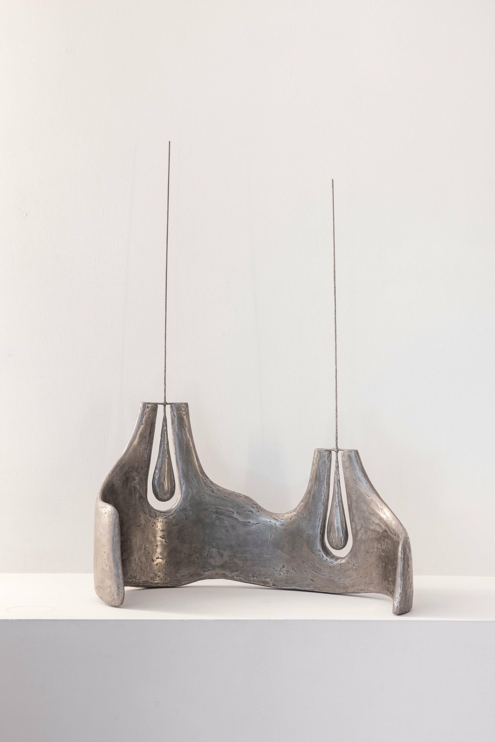 Transparent Silence Kinetic Sculpture in Metal Resin & Plaster by Atelier Ellery 7