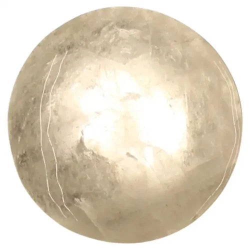 Large White Quartz IV Wall Lamp by Aver 1