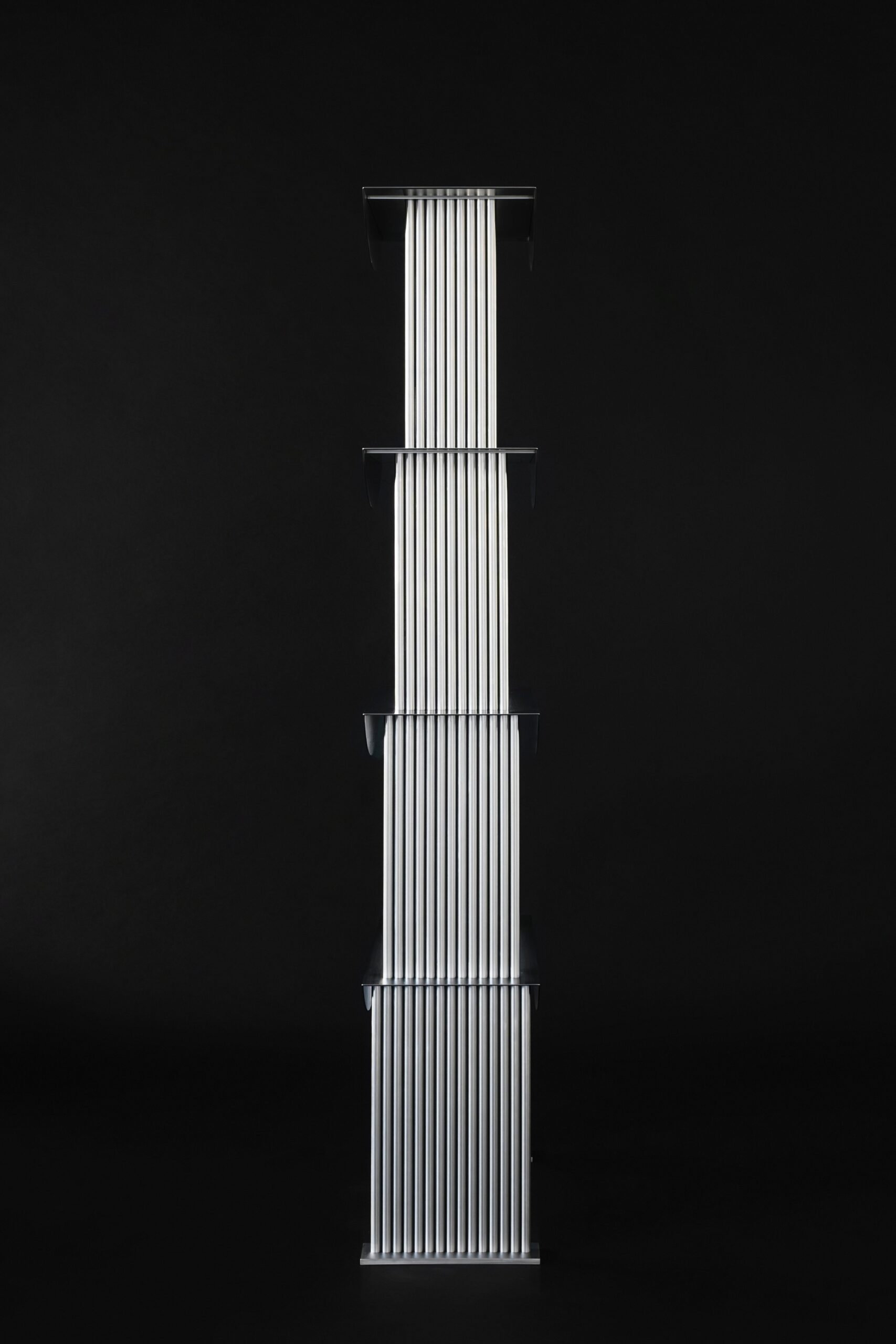Limited Edition Etagere Standing Shelf in Stainless Steel by sashaxsasha 13