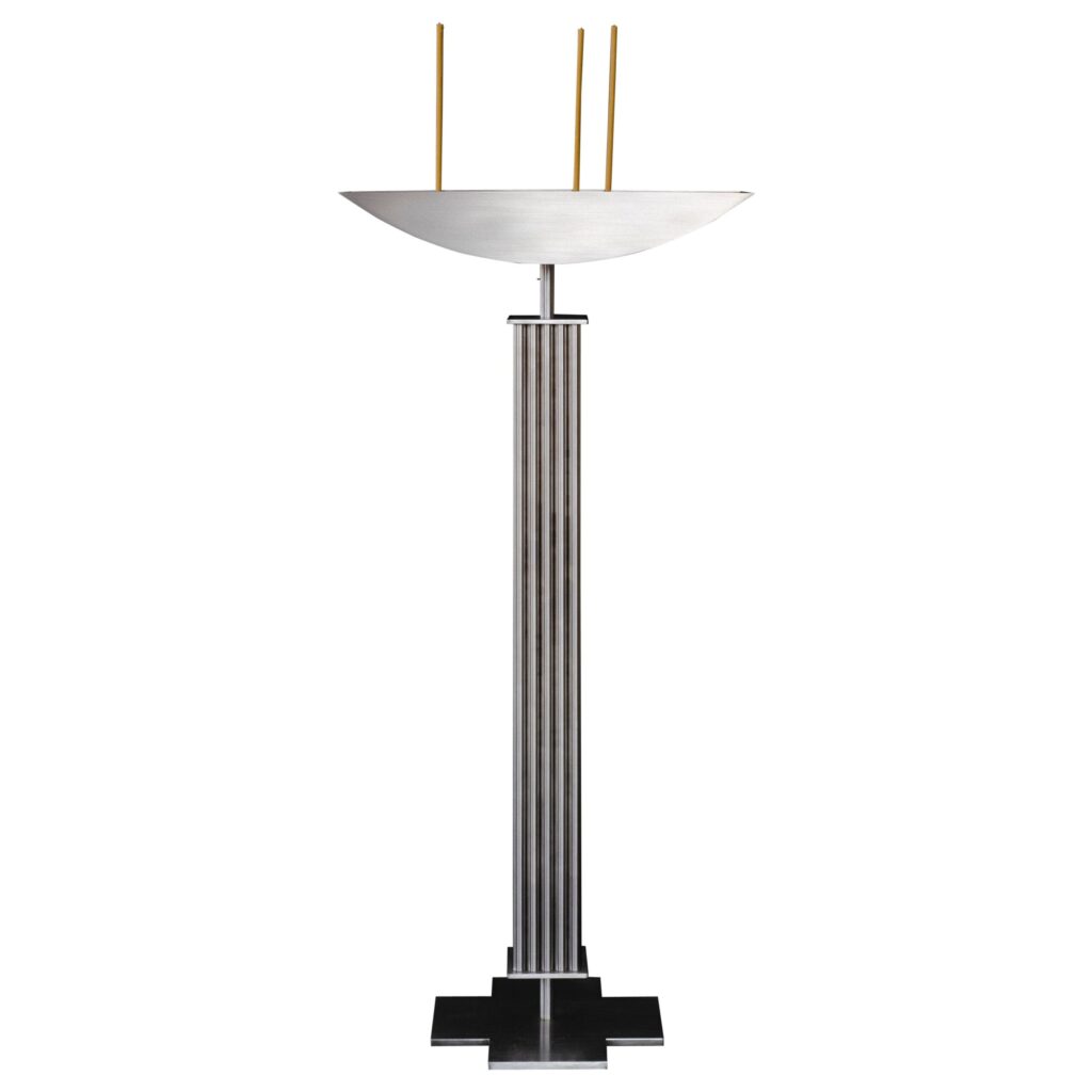 Limited Edition Lux Æterna Stainless Steel Candle Holder by sashaxsasha 1