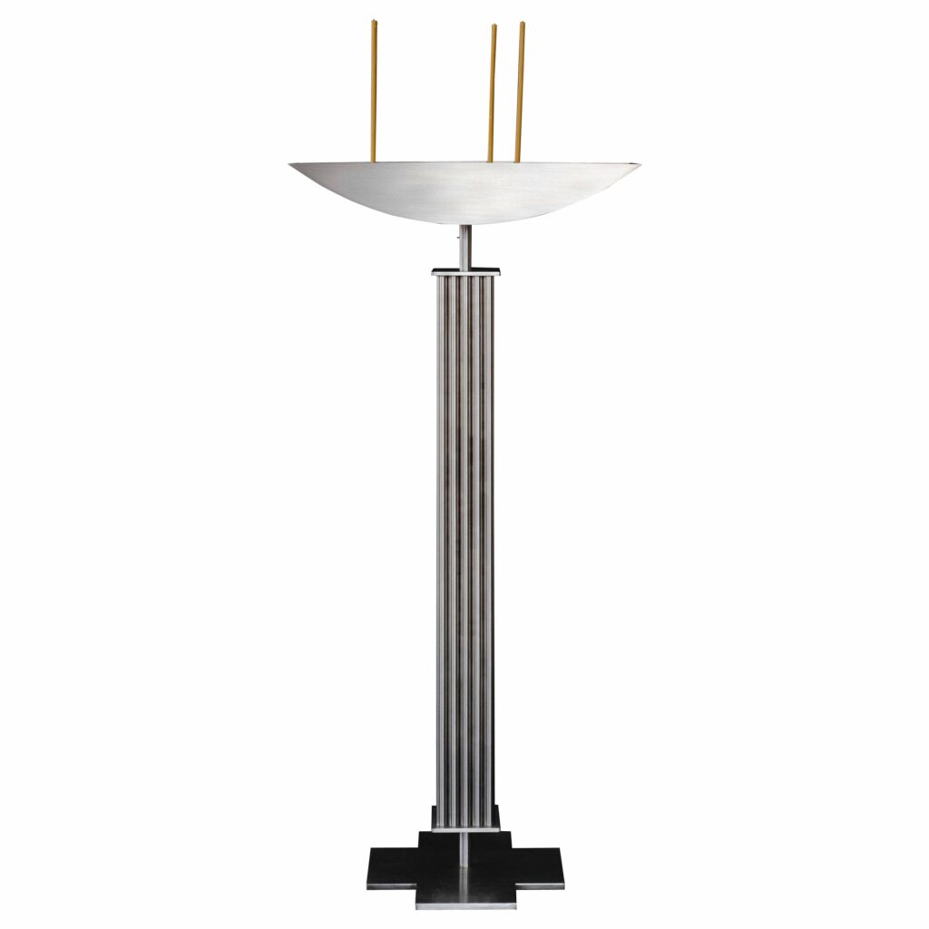 Limited Edition Lux Æterna Stainless Steel Candle Holder by sashaxsasha 1