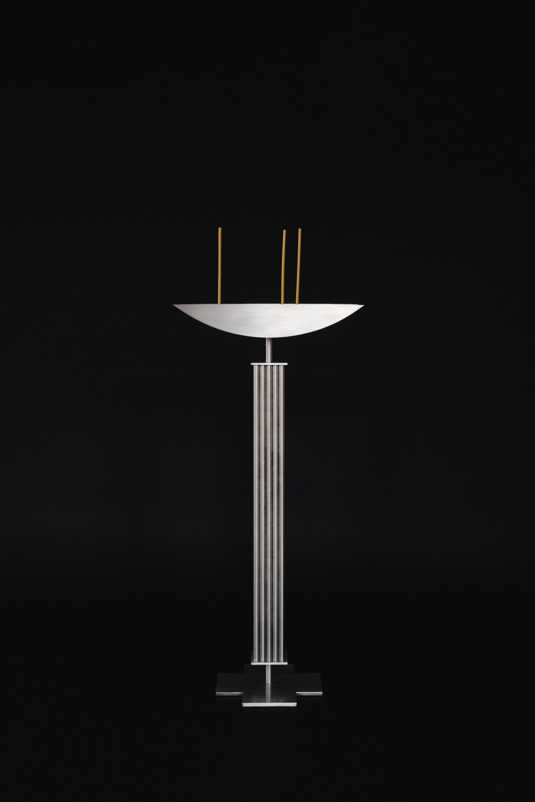 Limited Edition Lux Æterna Stainless Steel Candle Holder by sashaxsasha 2
