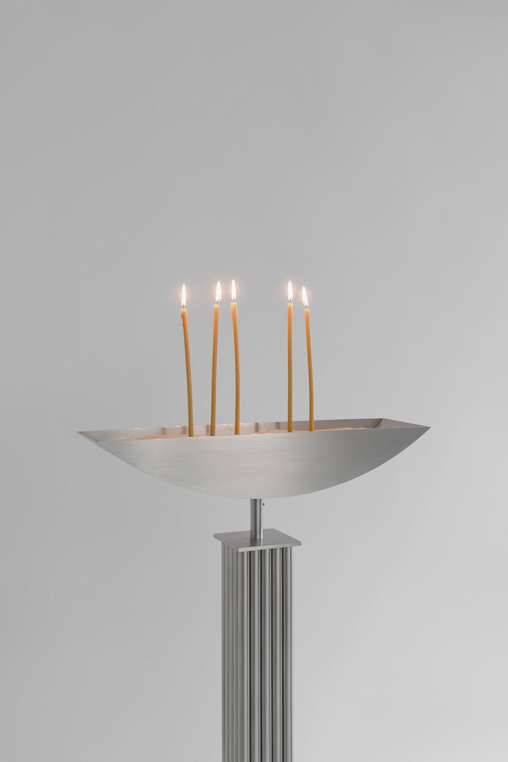 Limited Edition Lux Æterna Stainless Steel Candle Holder by sashaxsasha 3