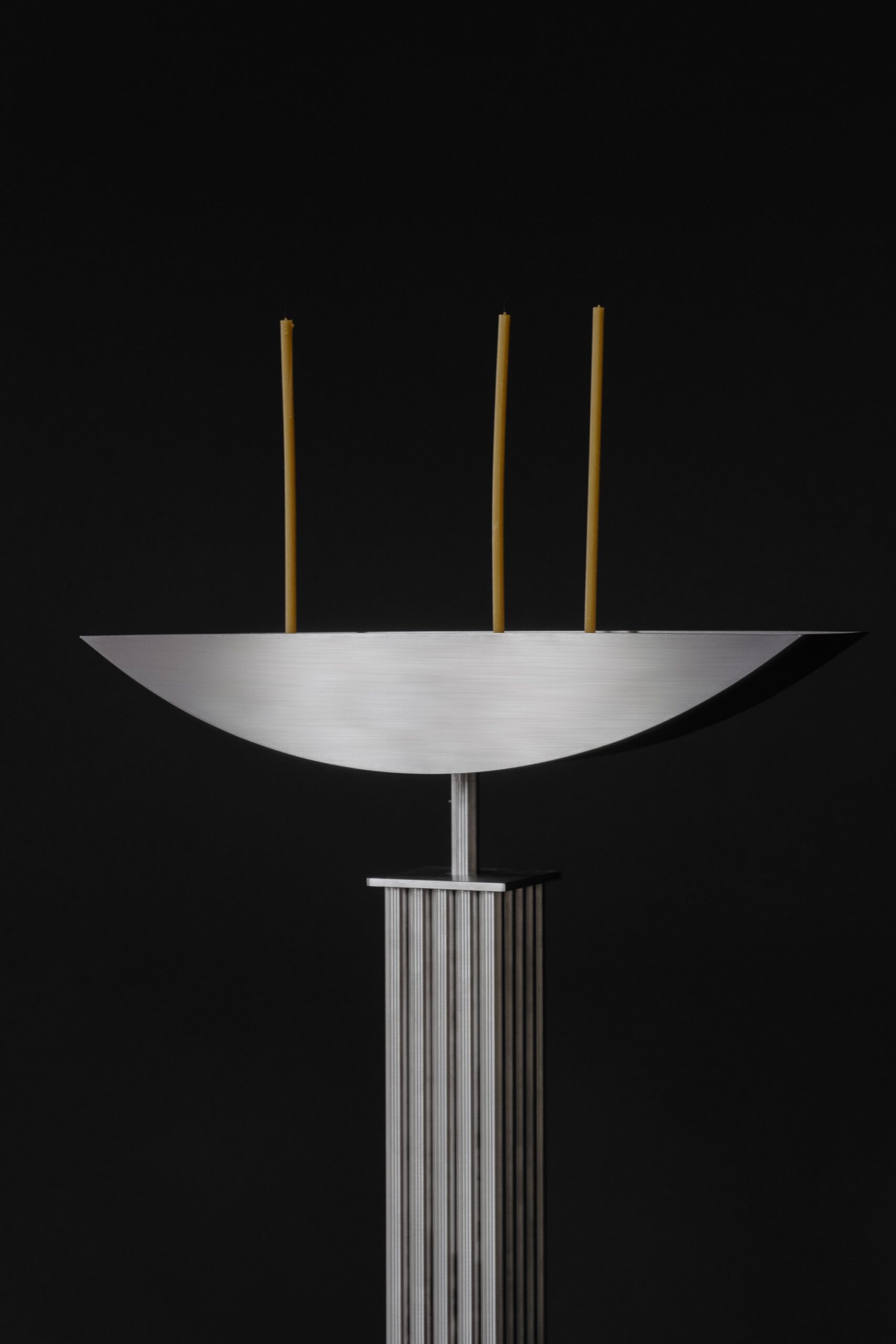 Limited Edition Lux Æterna Stainless Steel Candle Holder by sashaxsasha 4