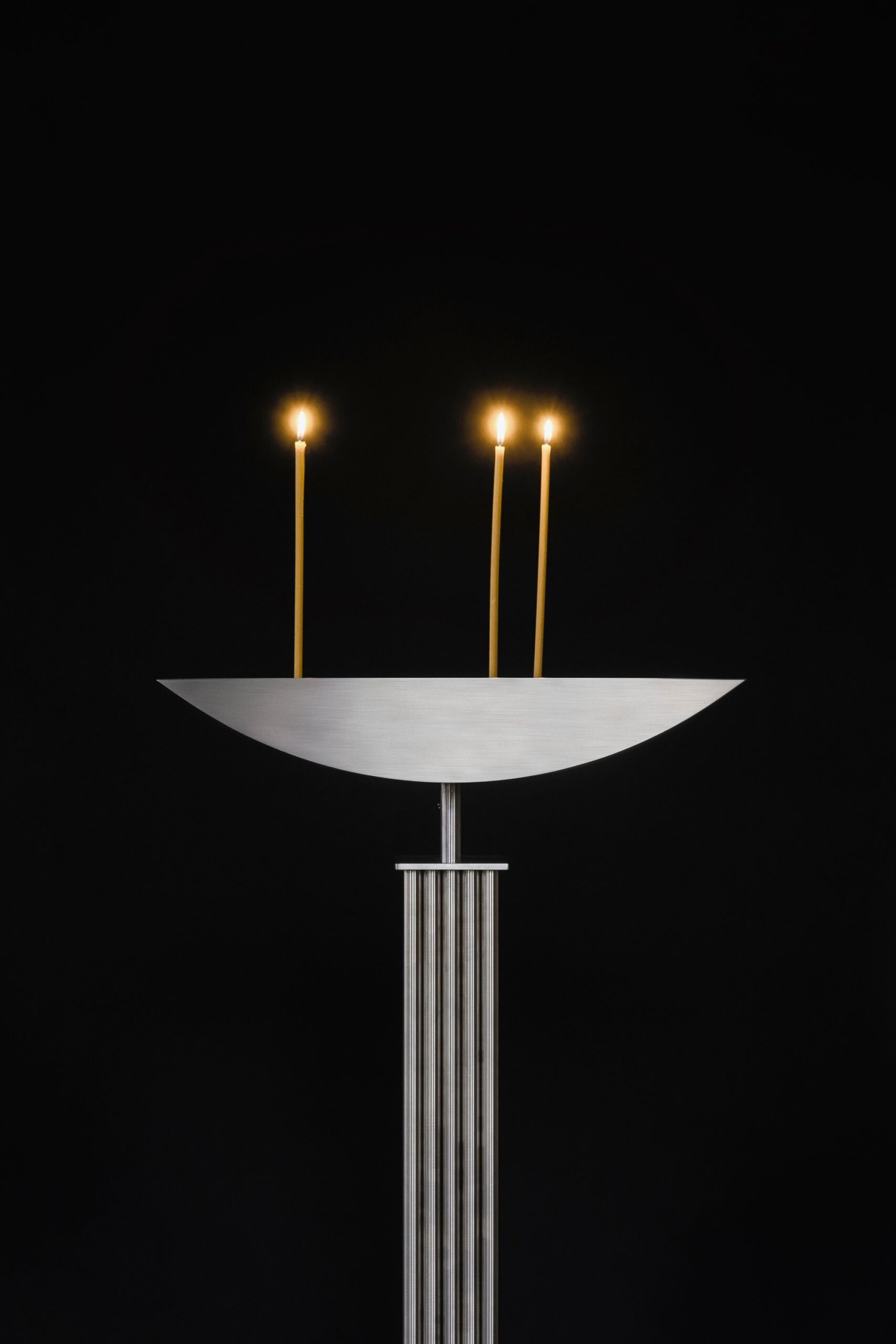 Limited Edition Lux Æterna Stainless Steel Candle Holder by sashaxsasha 5