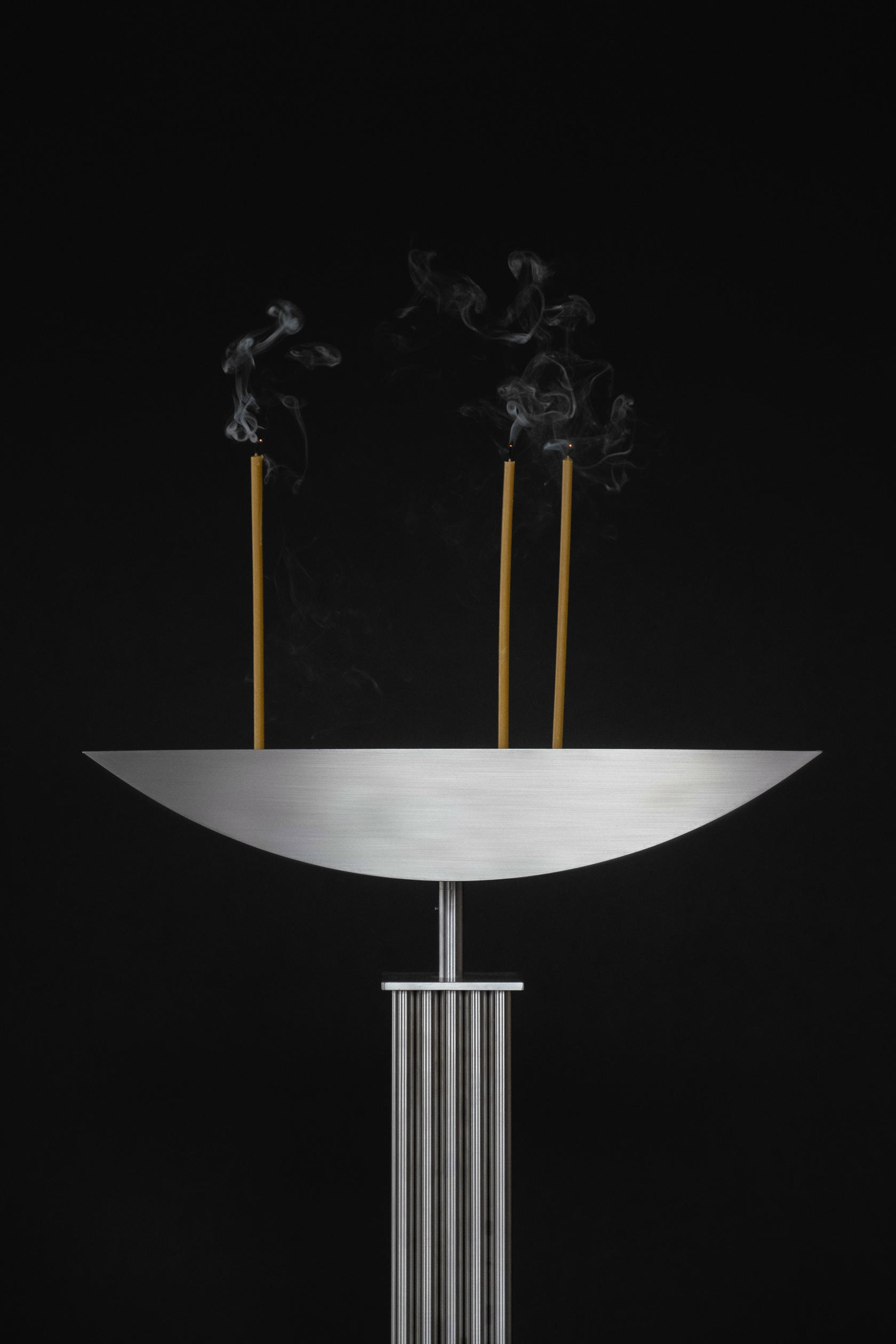 Limited Edition Lux Æterna Stainless Steel Candle Holder by sashaxsasha 6