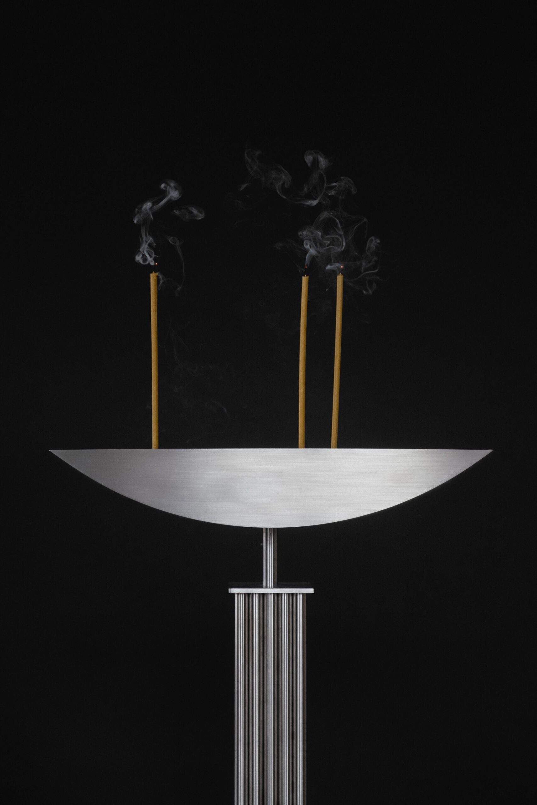 Limited Edition Lux Æterna Stainless Steel Candle Holder by sashaxsasha 6
