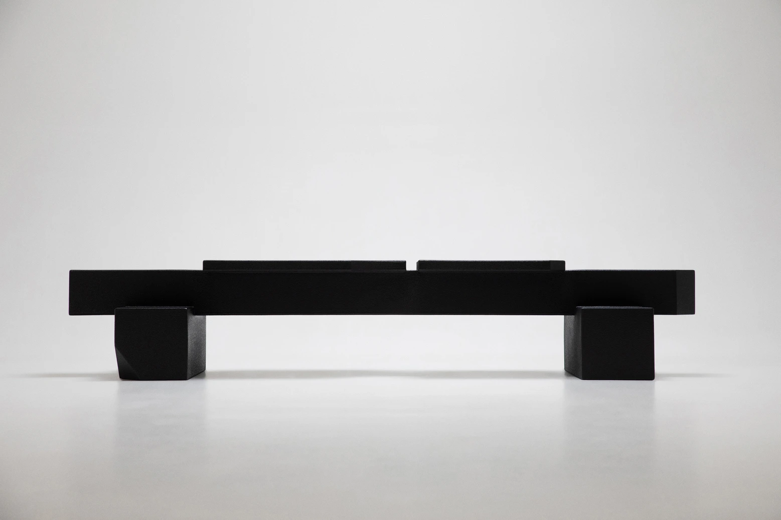 Limited Edition SSB01W Bench in MDF with Walnut Burl Veneer by sashaxsasha 6